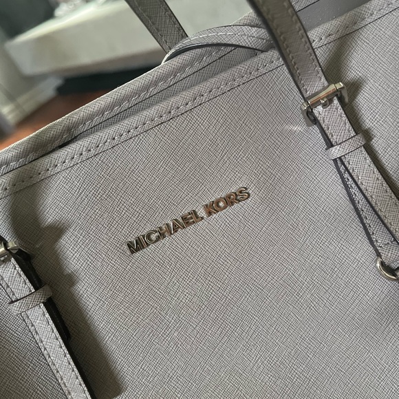 Michael Kors Large grey tote bag purse - Picture 3 of 8